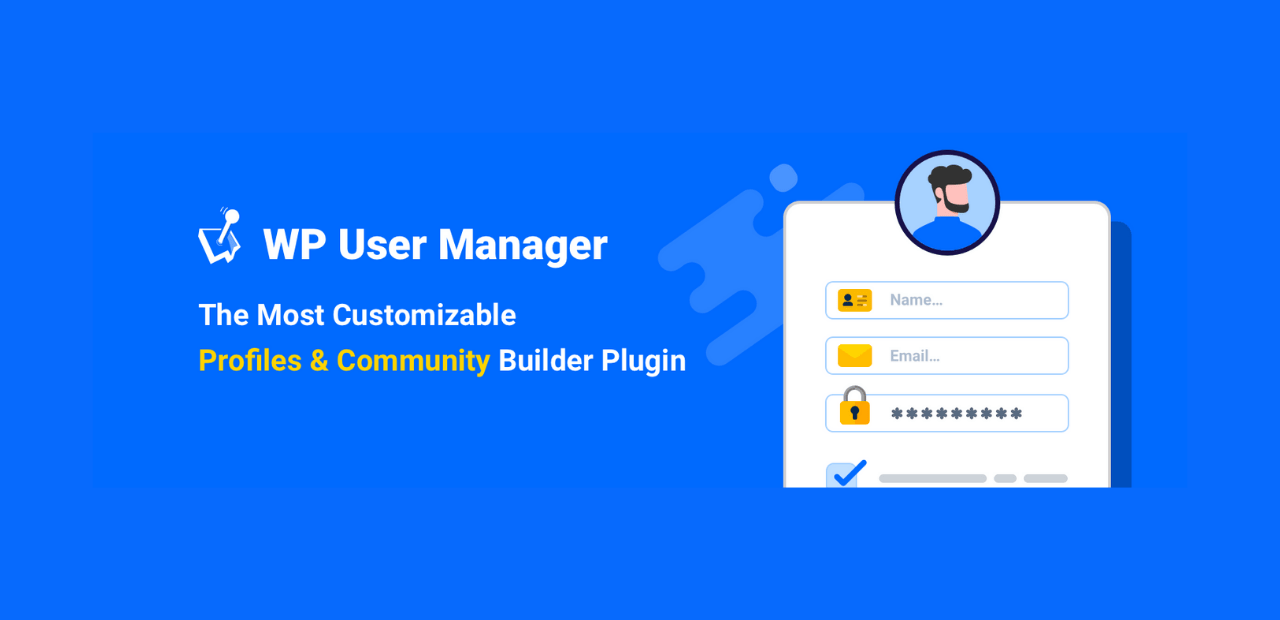 افزونه حساب کاربری wp user manager